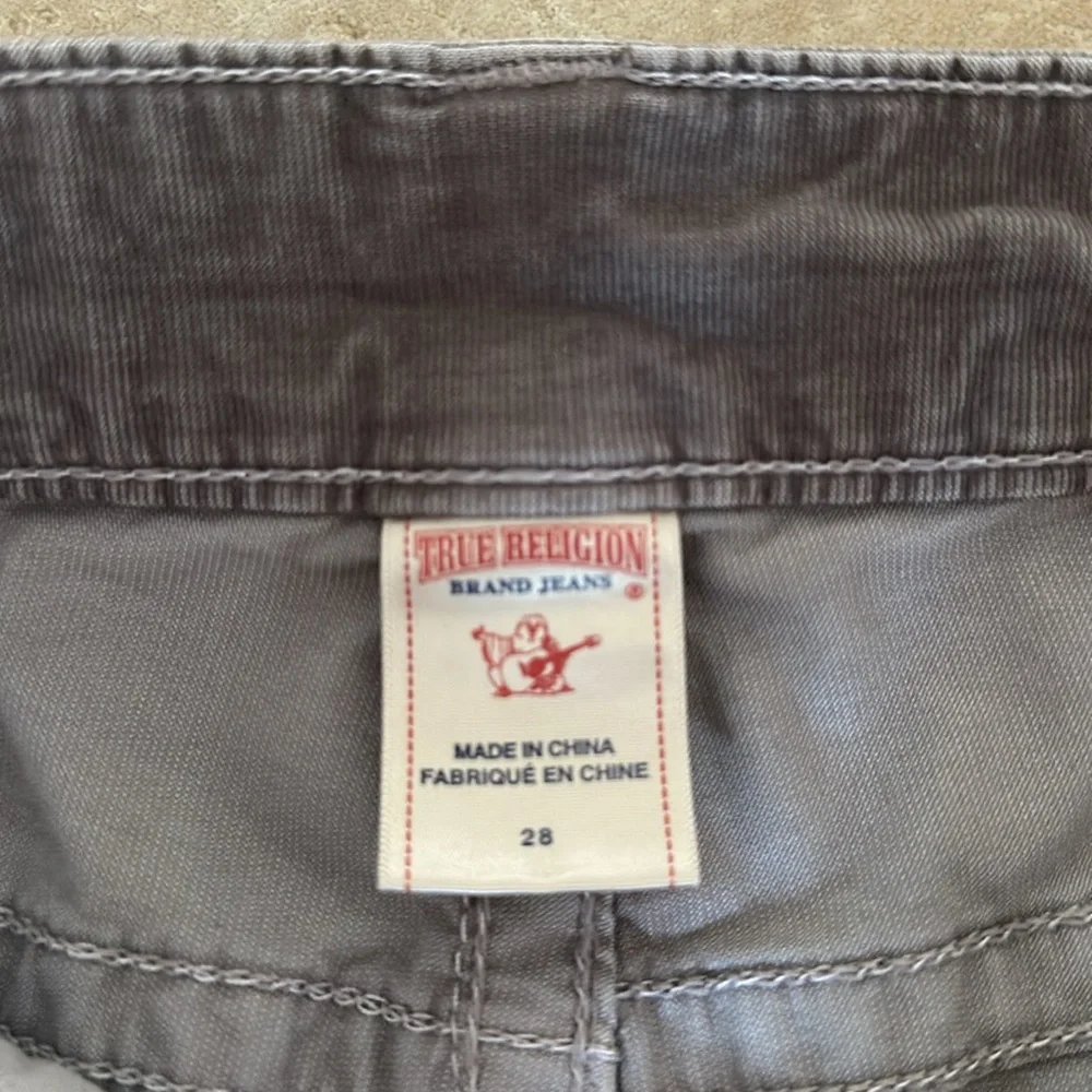 True Religion Gray Corduroy Jeans - Picture 4 of 7